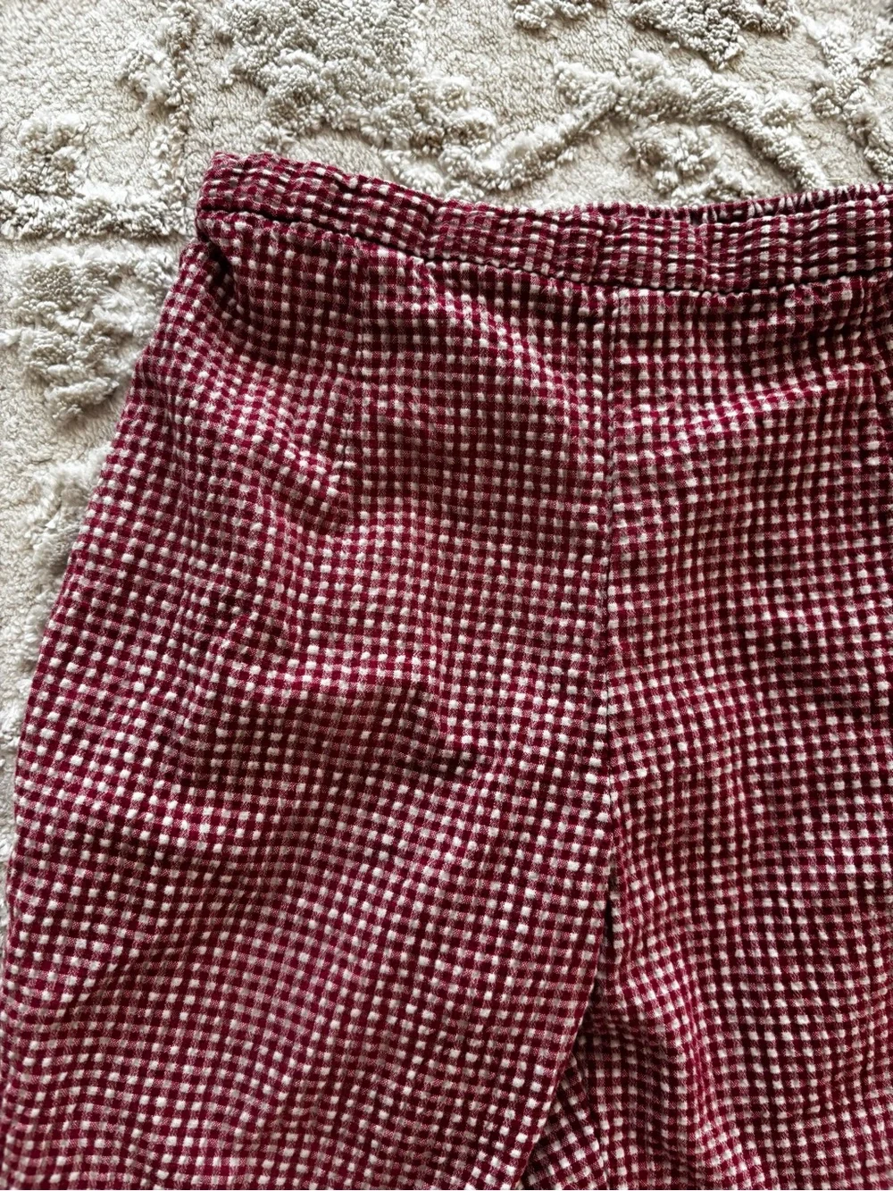Gingham pants